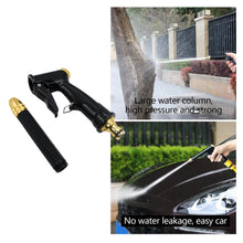 Brass Nozzle Water Spray Gun - 8-Mode Car Wash & Garden Hose Nozzle