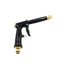 Brass Nozzle Water Spray Gun - 8-Mode Car Wash & Garden Hose Nozzle