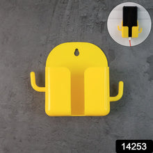1 Pc Wallmount Mobile Stand With Hook for and stuffs purposes. (Mix Color / 1 Pc) - kongkits.com
