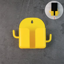 1 Pc Wallmount Mobile Stand With Hook for and stuffs purposes. (Mix Color / 1 Pc) - kongkits.com