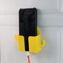 1 Pc Wallmount Mobile Stand With Hook for and stuffs purposes. (Mix Color / 1 Pc) - kongkits.com