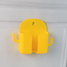 1 Pc Wallmount Mobile Stand With Hook for and stuffs purposes. (Mix Color / 1 Pc) - kongkits.com