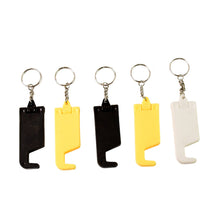 2 in 1 Plastic Keychain with Mobile Stand / Phone Holder (5 Pcs Set / Multicolor) - kongkits.com