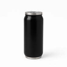 Stainless Steel Can-Shaped Vacuum Flask Built-In Straw 500ml Approx, Tumbler (1 Pc)