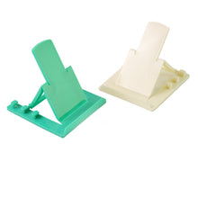 Adjustable Foldable Plastic Mobile Phone Stand Holder (2 Pc) - kongkits.com