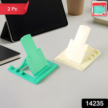Adjustable Foldable Plastic Mobile Phone Stand Holder (2 Pc) - kongkits.com