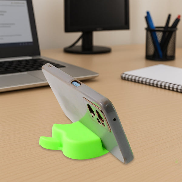 Apple - Shaped Plastic Mobile Phone Holder (3 Pc & mix color) - kongkits.com
