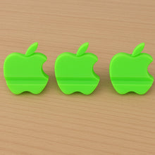 Apple - Shaped Plastic Mobile Phone Holder (3 Pc & mix color) - kongkits.com