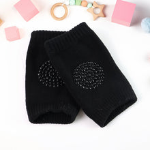 Black Toddler Wool Knit Leg Warmer (Knee Guard) - kongkits.com