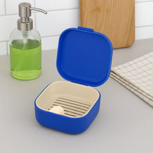 Blue Oblivion Multi - Purpose Storage Box with Lid, DENTURE CASE (1 Pc) - kongkits.com