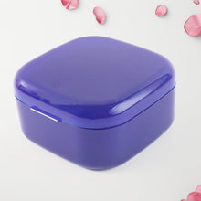 Blue Oblivion Multi - Purpose Storage Box with Lid, DENTURE CASE (1 Pc) - kongkits.com