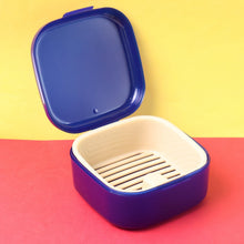 Blue Oblivion Multi - Purpose Storage Box with Lid, DENTURE CASE (1 Pc) - kongkits.com