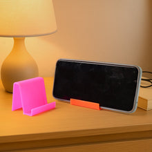 Durable Plastic Mobile Phone Stand with Angled Support (2 Pc / Mix Color) - kongkits.com