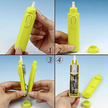 Electric Eraser Kit Automatic Pencil Eraser Battery Operated with 12 Eraser Refills - kongkits.com