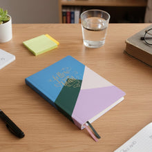 Hardcover Ruled Notebook, Diary & 200 Pages 21x15 cm (1 Pc) - kongkits.com