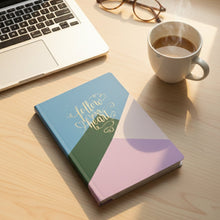 Hardcover Ruled Notebook, Diary & 200 Pages 21x15 cm (1 Pc) - kongkits.com