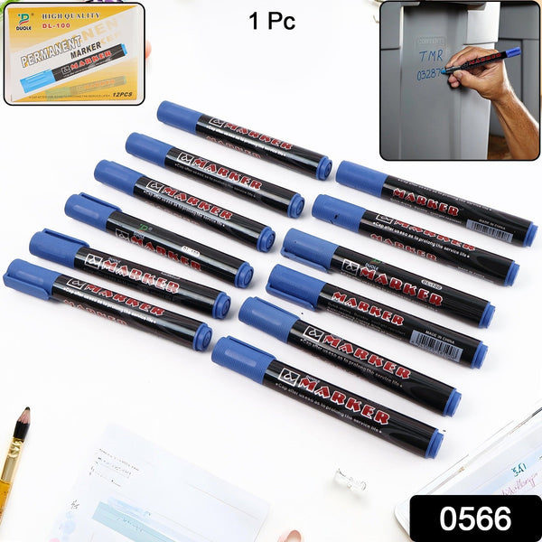 Jumbo Tip Whiteboard Blue Ink Marker (1 Pc) - kongkits.com