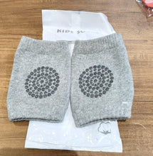 Light Grey Toddler Wool Knit Leg Warmer (Knee Guard) - kongkits.com