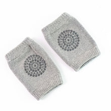 Light Grey Toddler Wool Knit Leg Warmer (Knee Guard) - kongkits.com