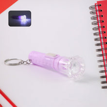 Mini LED Flashlight Keychain Torch (Mix Color & 1 Pc) - kongkits.com