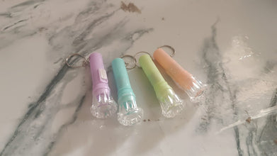 Mini LED Flashlight Keychain Torch (Mix Color & 1 Pc) - kongkits.com