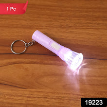 Mini LED Flashlight Keychain Torch (Mix Color & 1 Pc) - kongkits.com