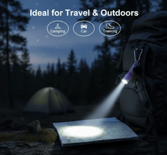 Mini LED Flashlight Keychain Torch (Mix Color & 1 Pc) - kongkits.com