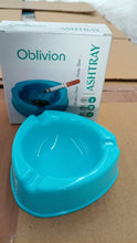 Oblivion Durable Plastic Ashtray with Wide Bowl and Triple Cigarette Holder Slots (1 Pc) - kongkits.com