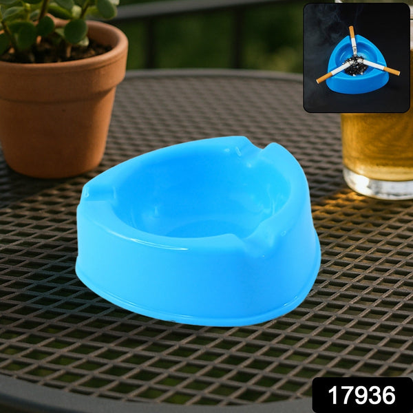 Oblivion Heavy Duty Plastic Ashtray (mix color & 1 Pc) - kongkits.com