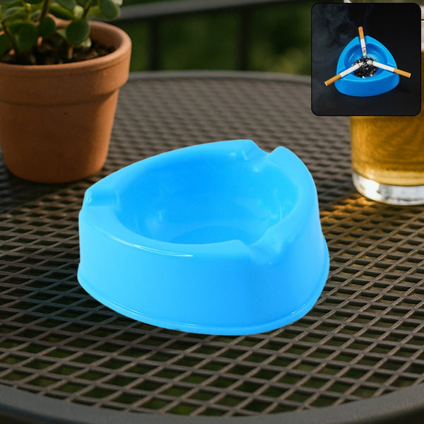 Oblivion Heavy Duty Plastic Ashtray (mix color & 1 Pc) - kongkits.com