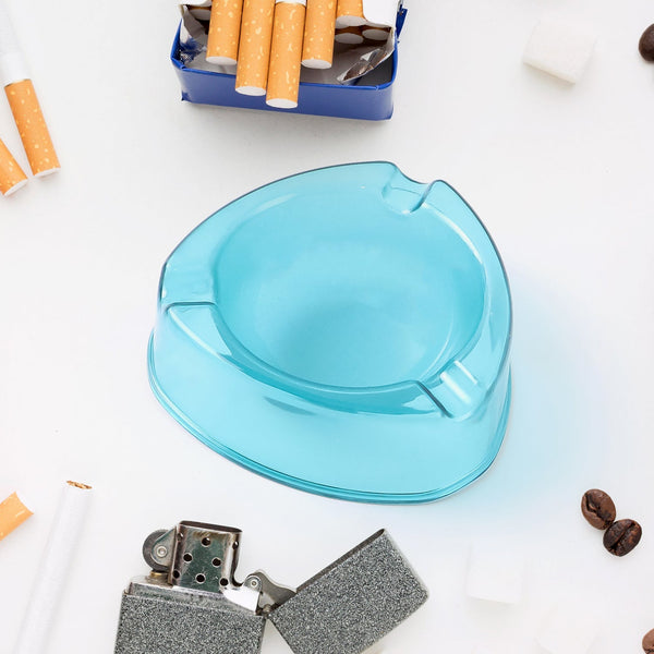 Oblivion Transparent Plastic Ashtray (Mix Color & 1 Pc) - kongkits.com