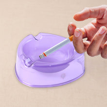 Oblivion Transparent Pueple Plastic Ashtray (1 Pc) - kongkits.com