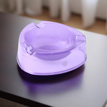 Oblivion Transparent Pueple Plastic Ashtray (1 Pc) - kongkits.com