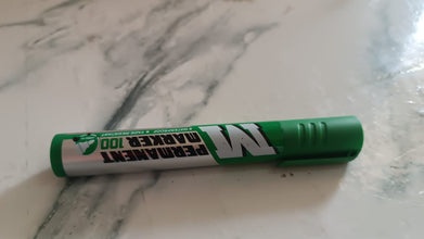 Permanent Green Ink Marker (1 Pc) - kongkits.com
