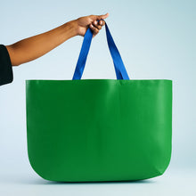 Plastic Eco - Friendly Large Shopping Tote Bag 62x44cm (Mixcolor & 1 Pc) - kongkits.com