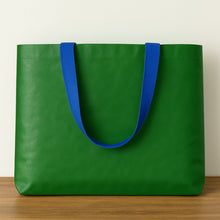 Plastic Eco - Friendly Large Shopping Tote Bag 62x44cm (Mixcolor & 1 Pc) - kongkits.com
