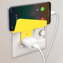 Plastic Secure Mobile Phone Charging Stand Holder (2 Pc / Mix Color) - kongkits.com