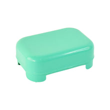 Premium Quality Rectangular Aqua Green Plastic Soap Case (1 Pc) - kongkits.com