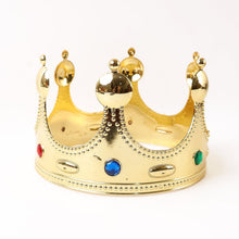 Royal Crown with Colored Gems (1 Pc / Mix Color) - kongkits.com