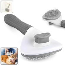 Self - Cleaning Slicker Brush for Dogs & Cats (1 Pc) - kongkits.com