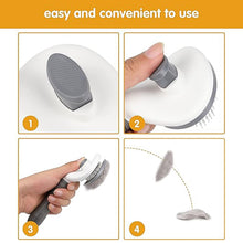 Self - Cleaning Slicker Brush for Dogs & Cats (1 Pc) - kongkits.com