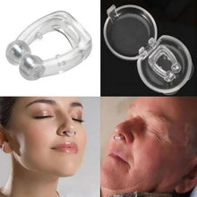Silicone Magnetic Nose Clip Anti Snore Device for Heavy Snoring Sleeper (1 Pc) - kongkits.com