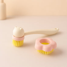Soft Bristle Bath Brush with Long Handle (1 Pc) - kongkits.com