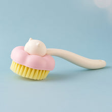 Soft Bristle Bath Brush with Long Handle (1 Pc) - kongkits.com