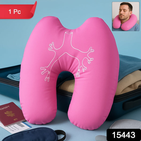 U - Shape Neck Travel Pillow (1 Pc) - kongkits.com
