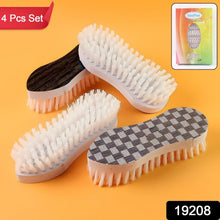 VeePee Ergonomic Curved Laundry Brush Set (4 Pc) - kongkits.com