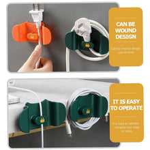 Wall Mounted Plug Holder Hook (1 Pc) - kongkits.com